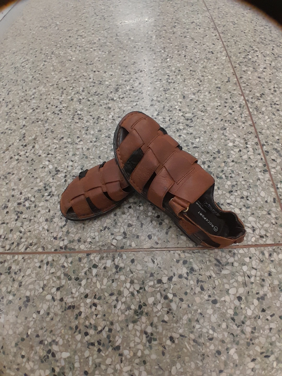 Rockport Men's Leather Fisherman Sandals Men's Size 8 - photo 3