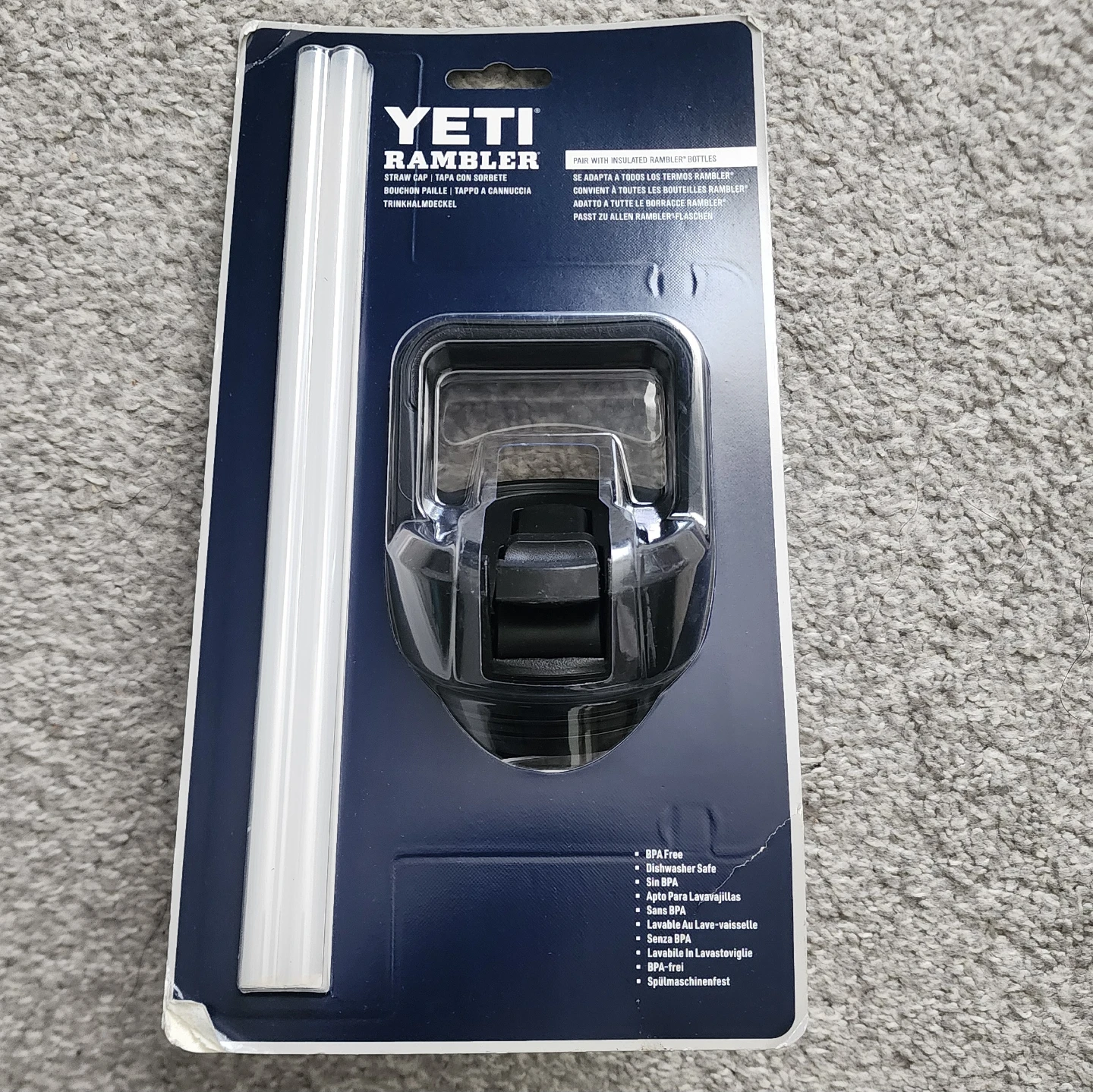 YETI Rambler Straw Lid and Straw Accessory - BRAND NEW SEALED