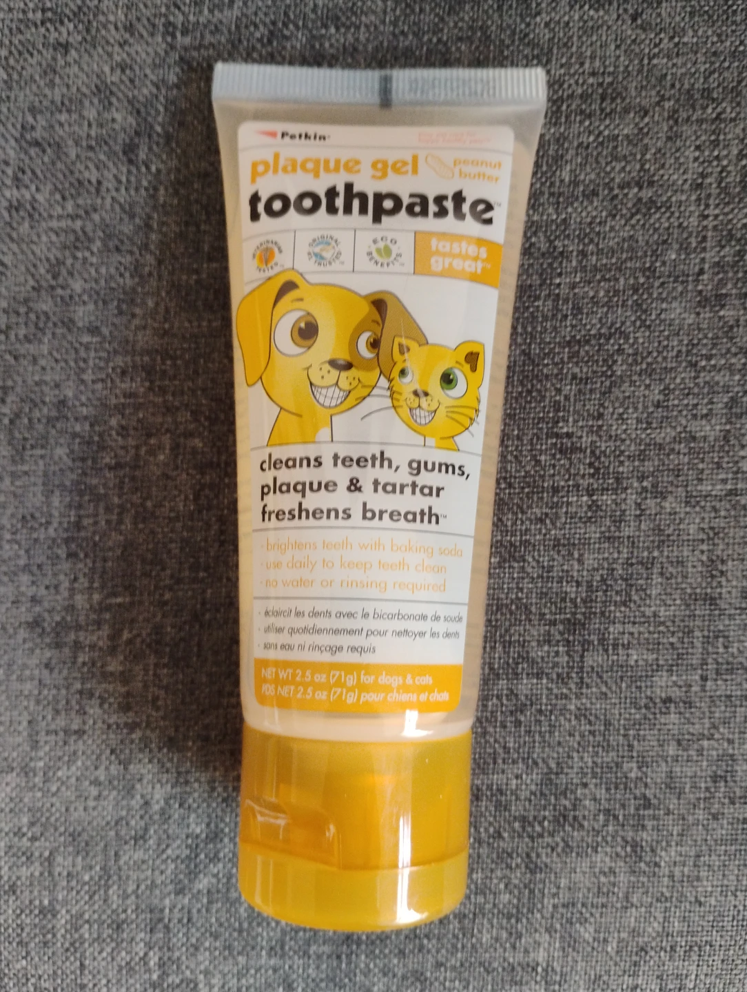 Brand new Plaque Gel  for Dogs & Cats - Peanut Butter