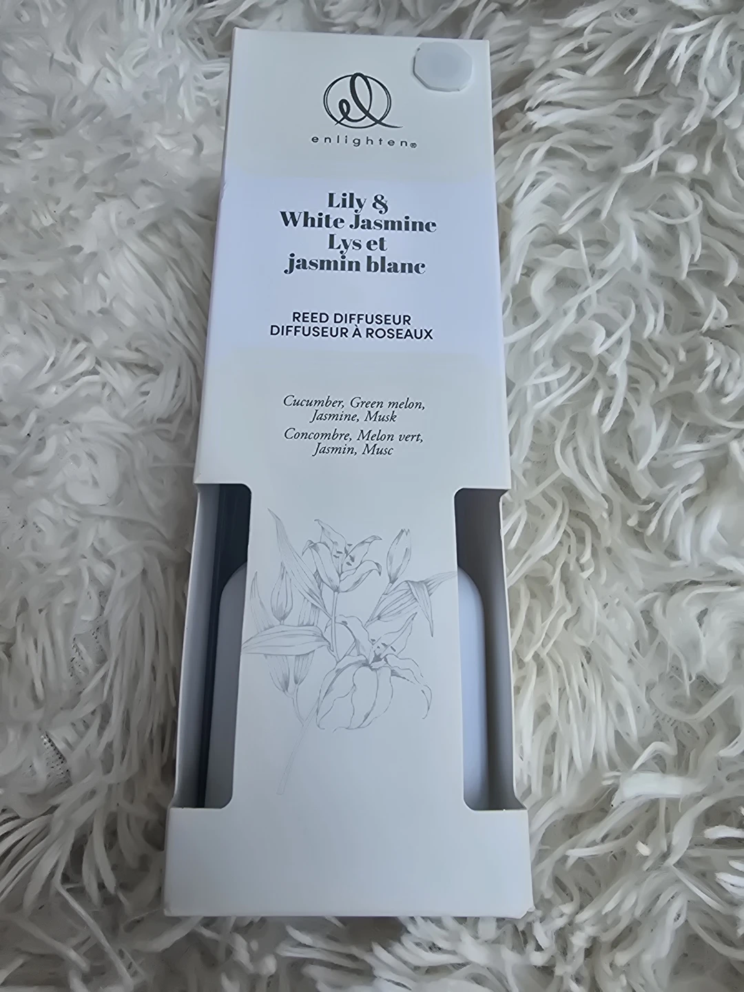 Enlighten Reed Diffuser - Lily & White Jasmine