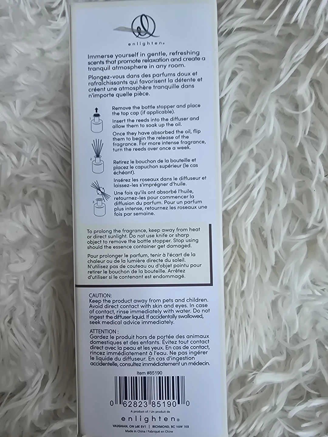 Enlighten Reed Diffuser - Lily & White Jasmine - photo 3