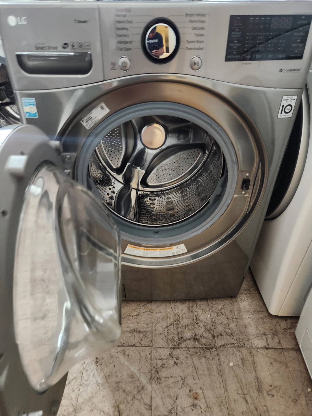 LG Front Load Washer with Steam - photo 3