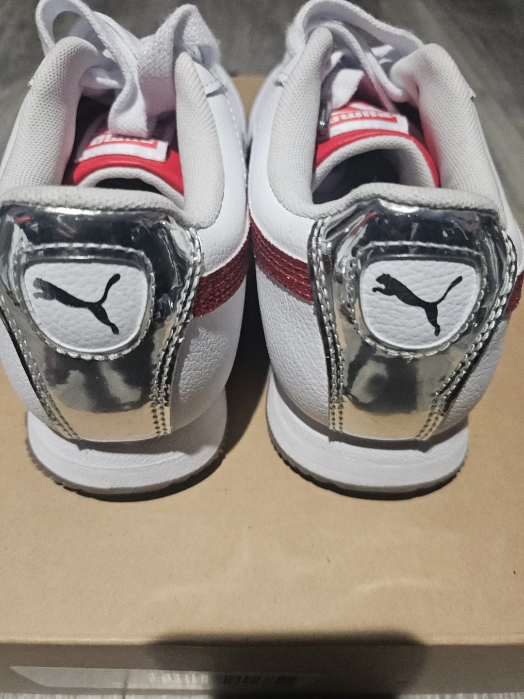 Puma Roma White Red Sneakers - photo 3