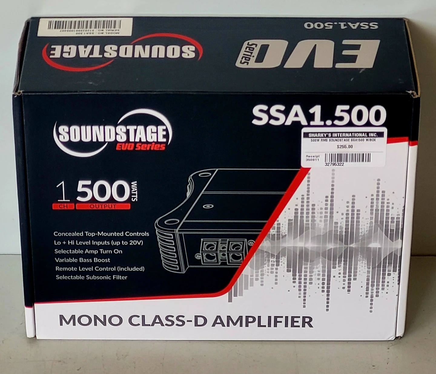 SoundStage 500w Mono Amplifier SSA1500 (32795322) - photo 3