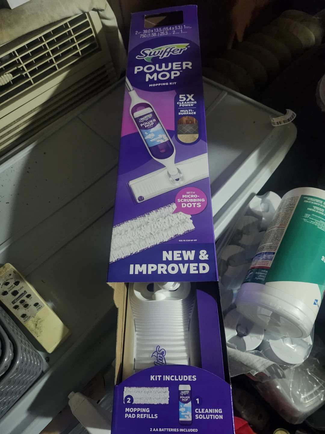 Swiffer Power Mop Mopping Kit