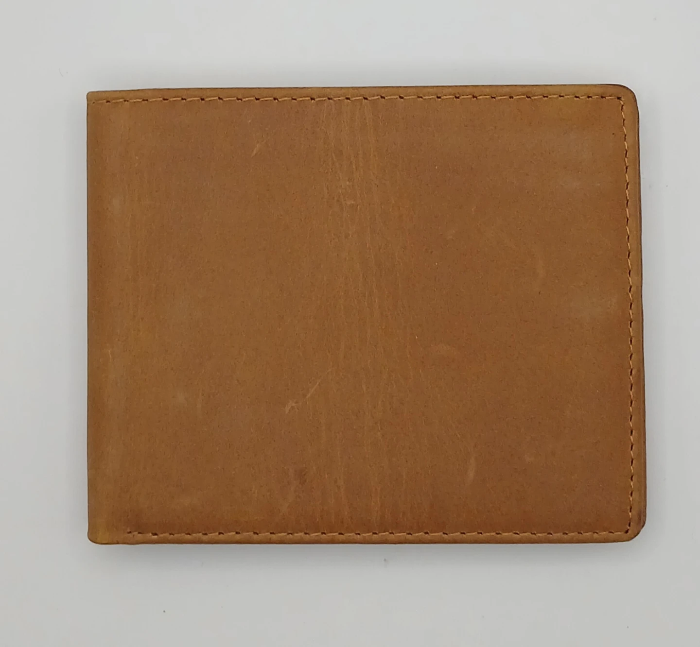 To My Boyfriend engraved Brown Leather Wallet