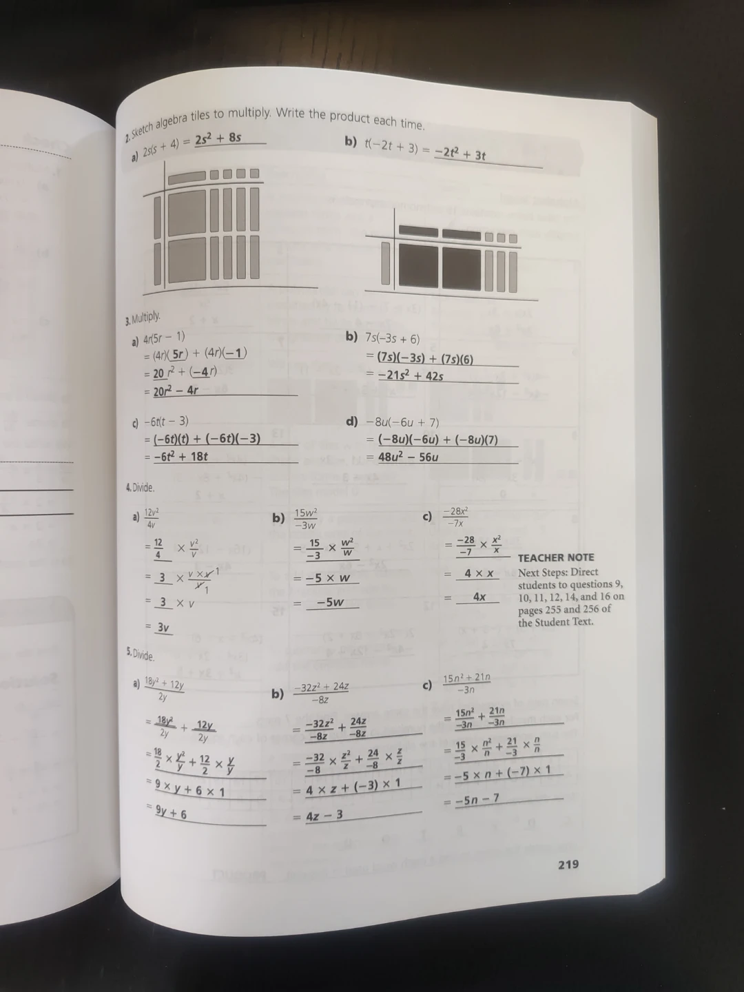 Math Makes Sense 9  Teacher's Edition - photo 4