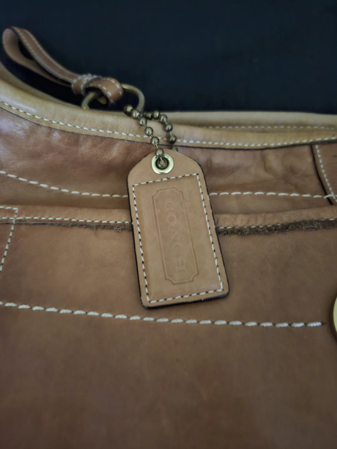Coach Leather Hobo Bag Vintage - photo 4