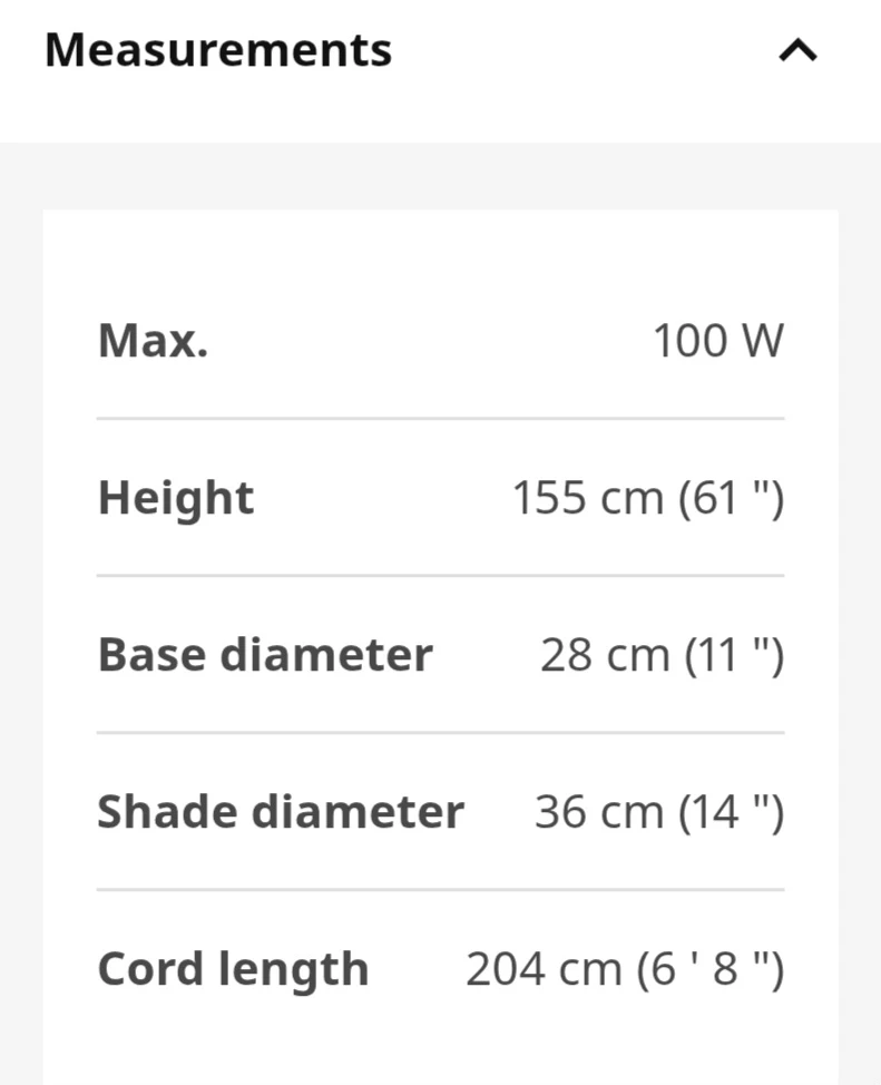 Ikea Floor Lamp - White Shade - photo 2
