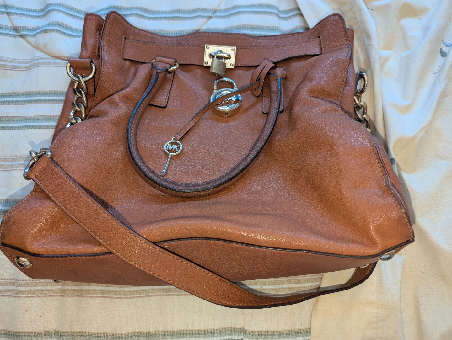 Michael Kors Brown Leather Satchel Handbag - photo 2