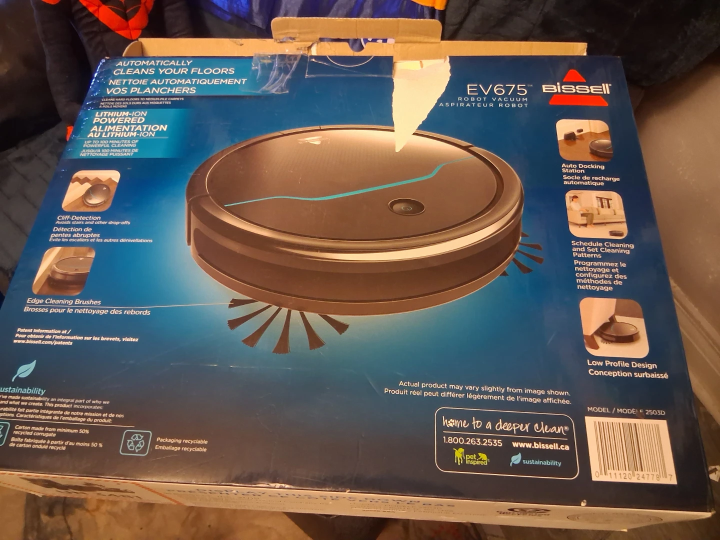 Bissell EV675 Robot Vacuum - photo 2