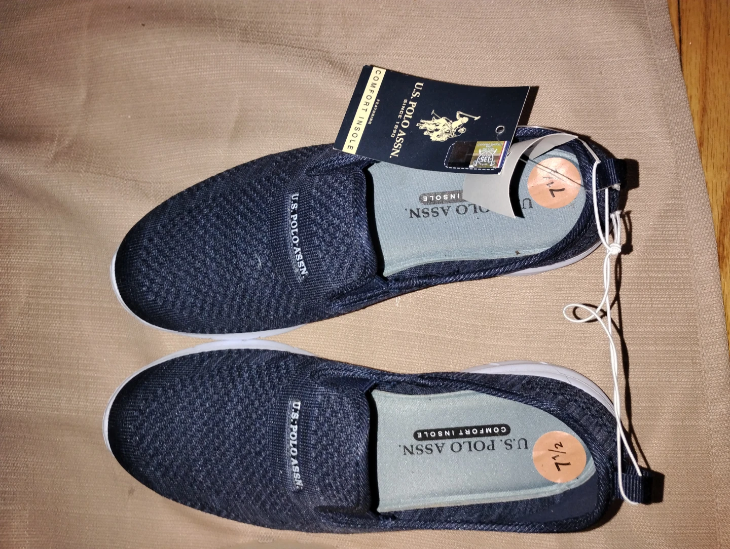 U.S. Polo Assn. Women's Slip-On Shoes Size 7.5