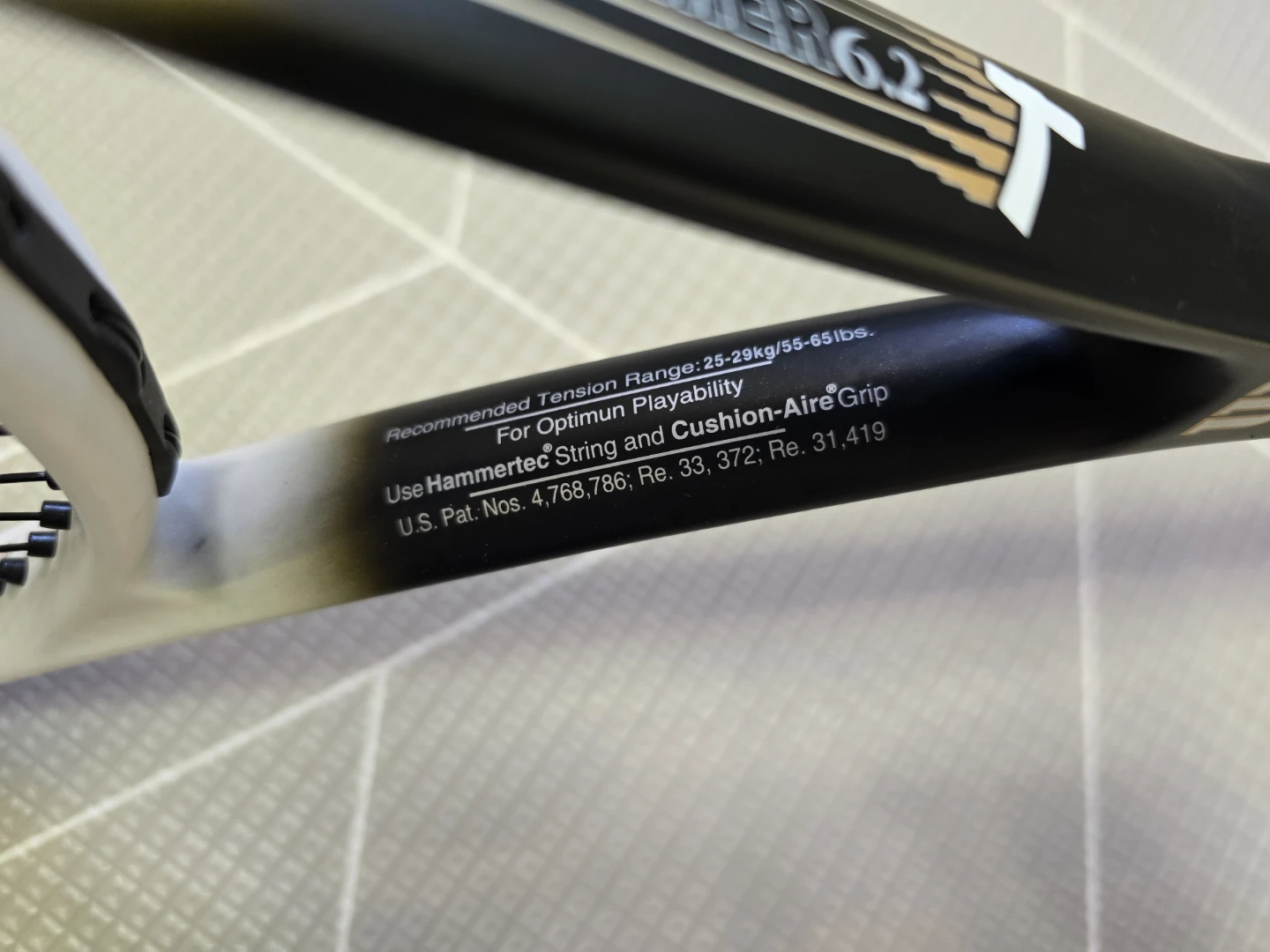 Wilson Hammer Tennis Racket 6.2 with Case - photo 5