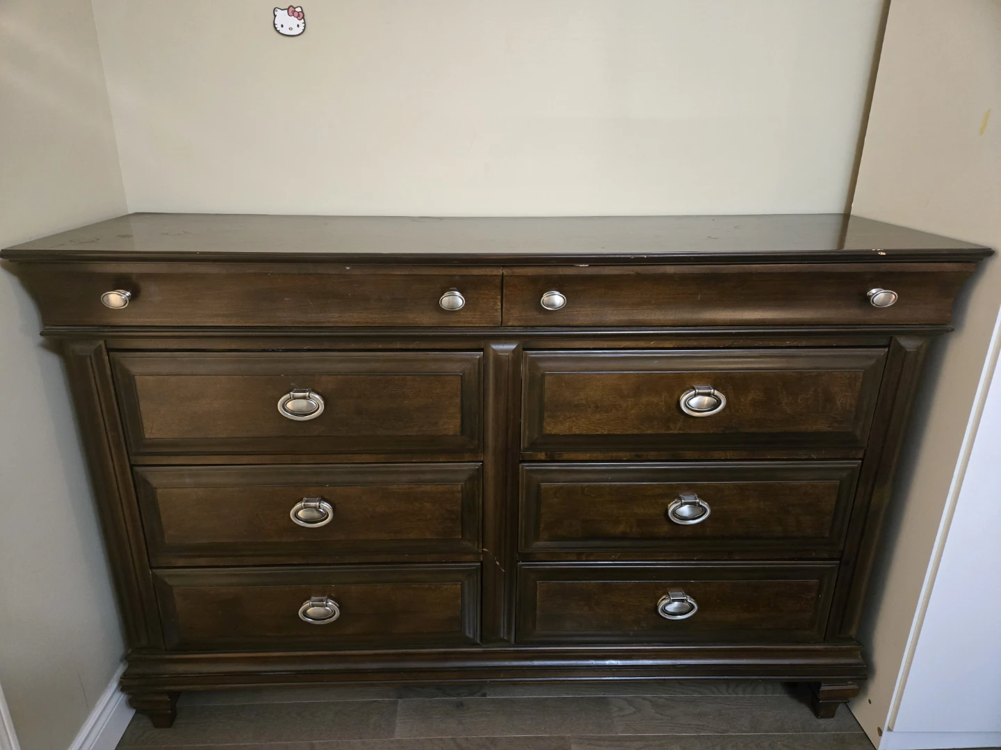 Used king size bedroom set.