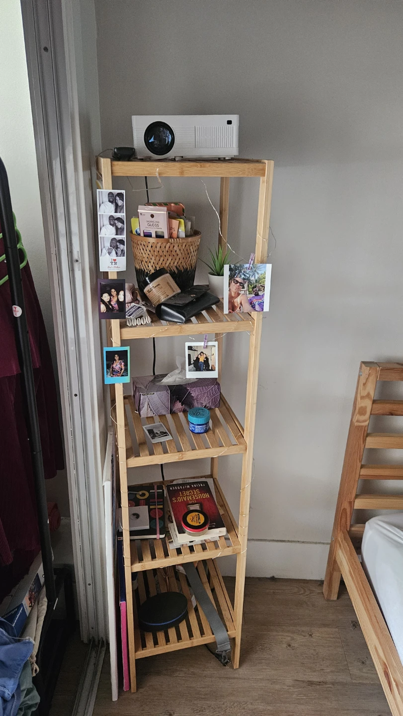 Bamboo Bathroom Shelves / Storage Organizer - photo 5