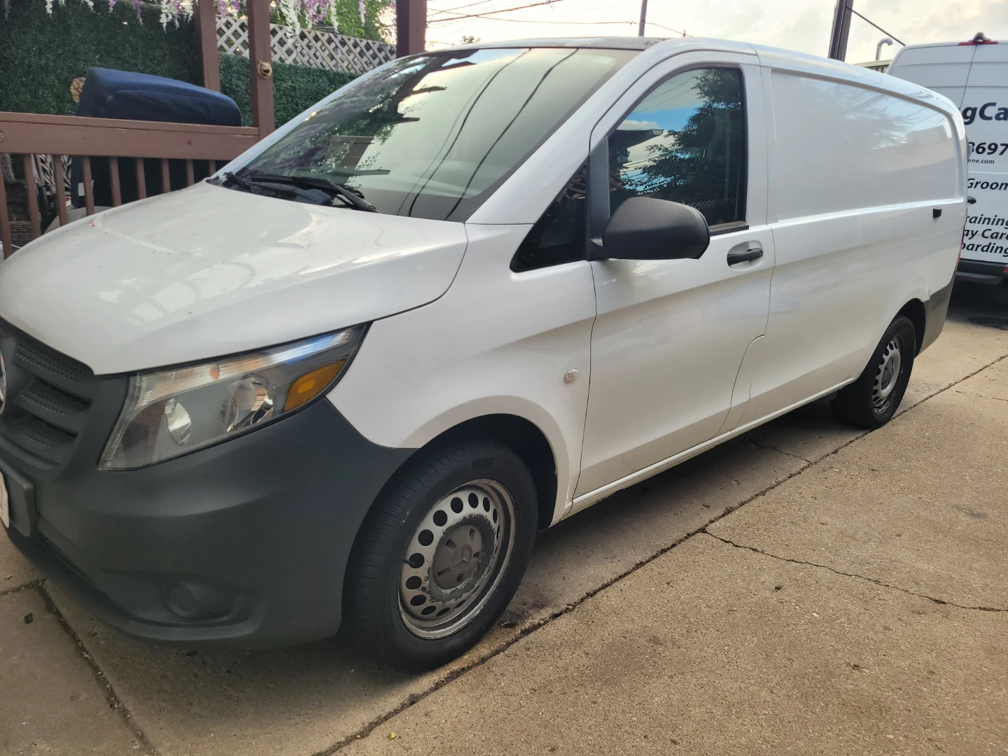 2016 White Mercedes-Benz Sprinter Cargo Van