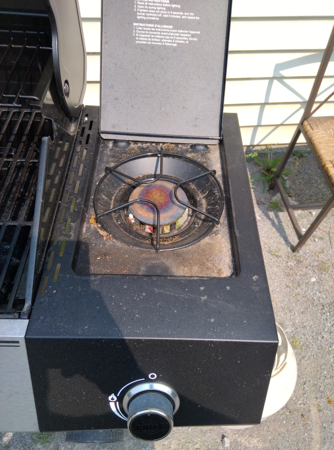 Grill 4-Burner Propane Gas BBQ with Side Burner - photo 2