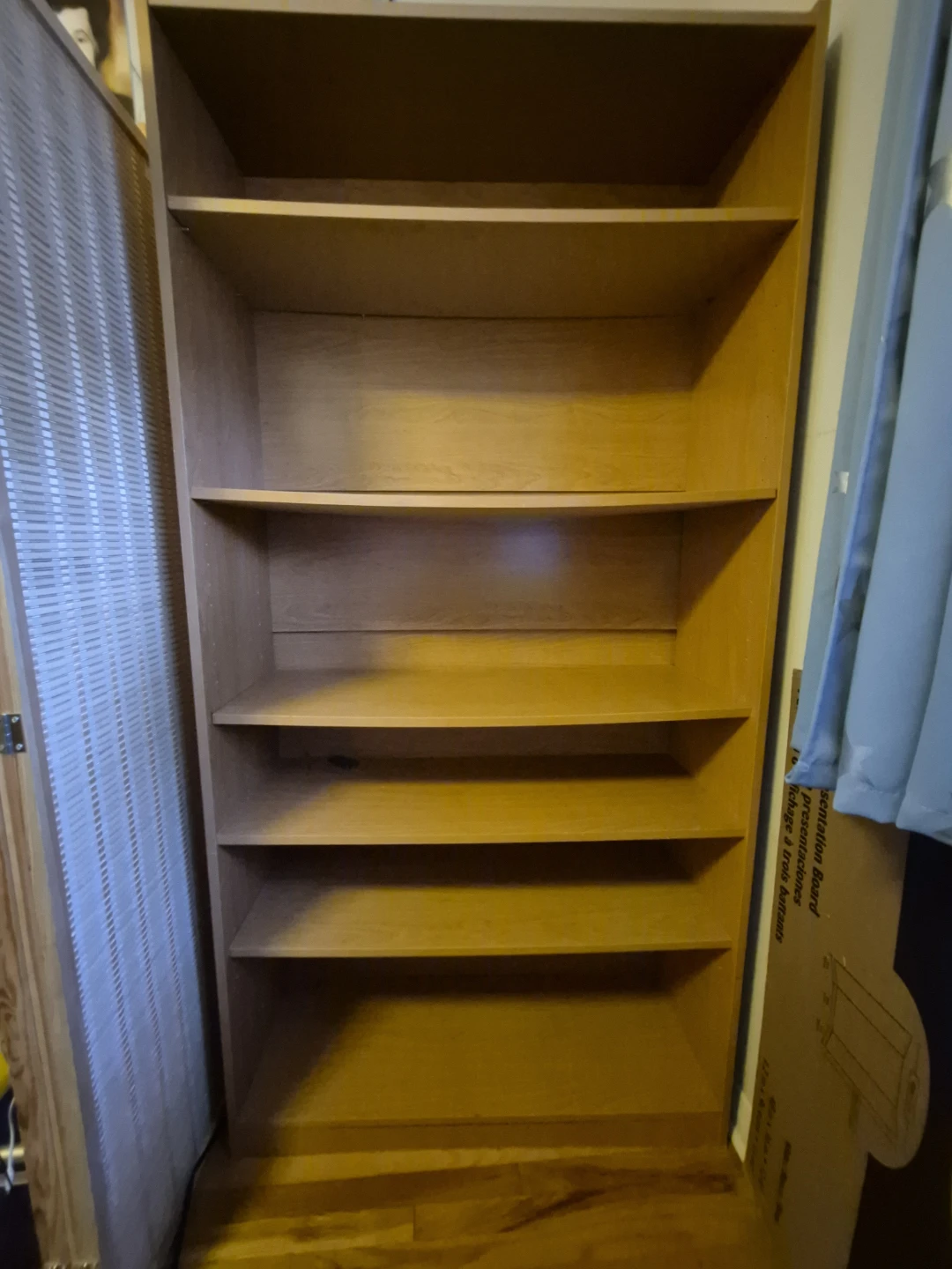 Wooden Bookshelf