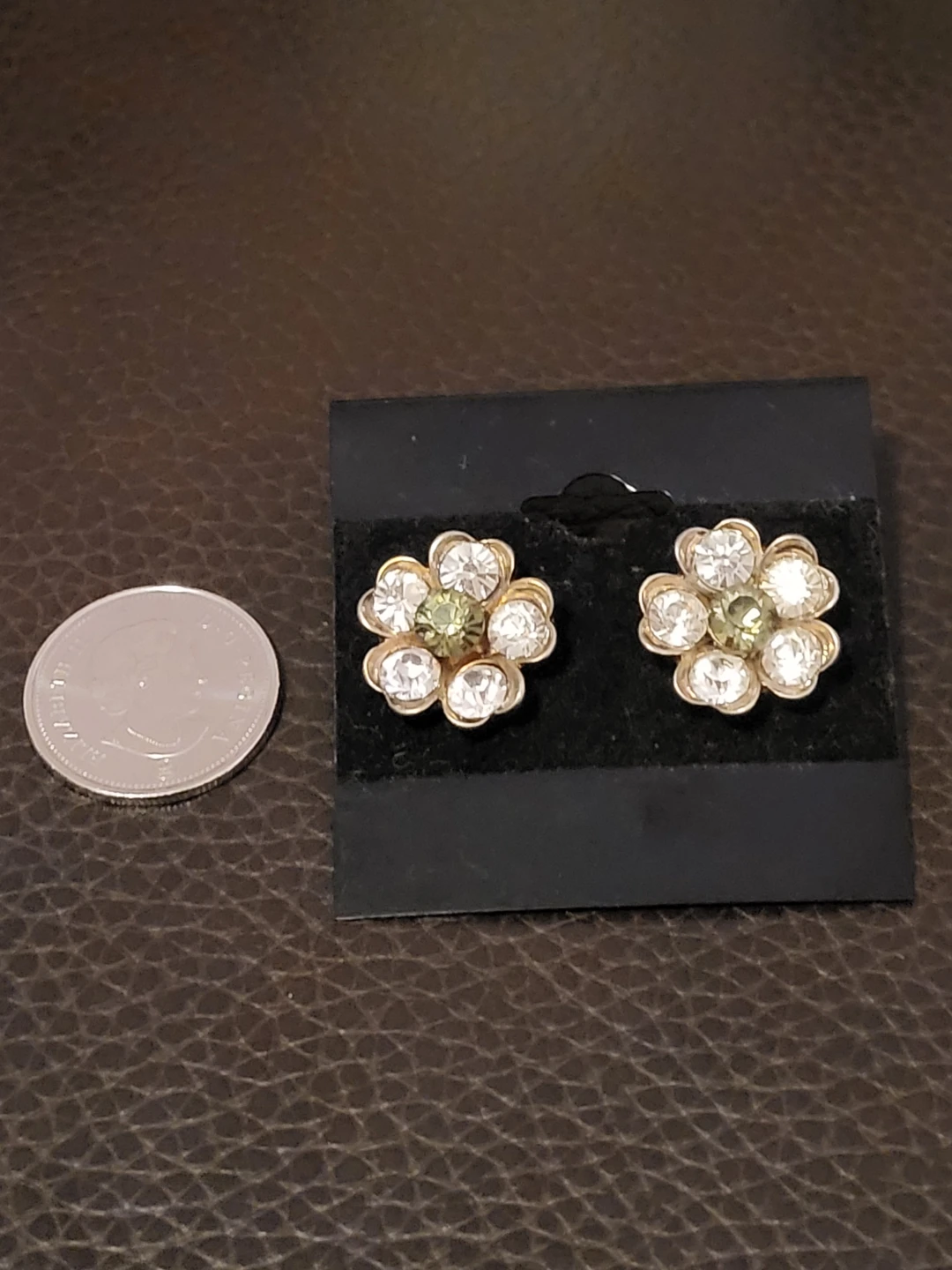 Vintage Flower Cluster Earrings