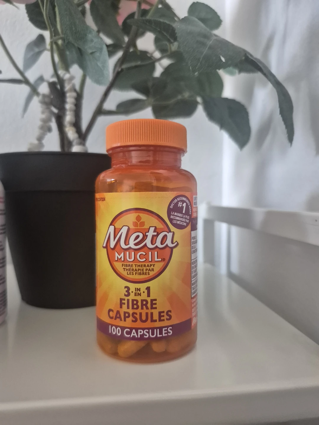 Metamucil 3-in-1 Fibre Capsules - 100 Count