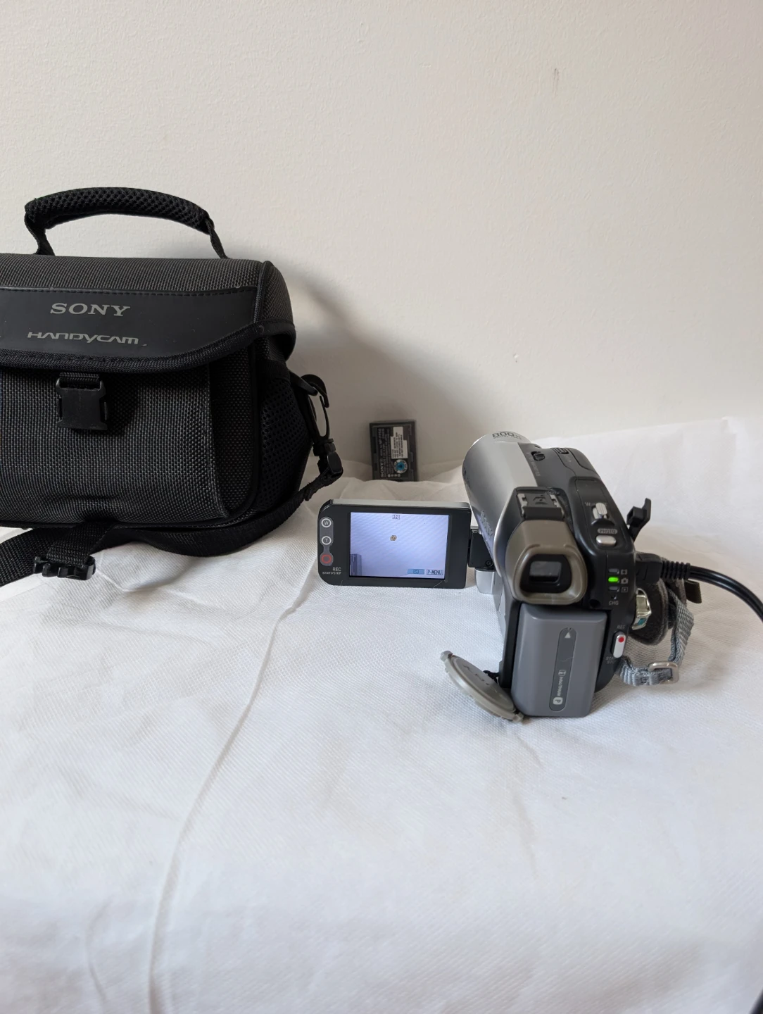 Sony Handycam DCR-DVD92 Camcorder with Bag and Accessories - photo 4