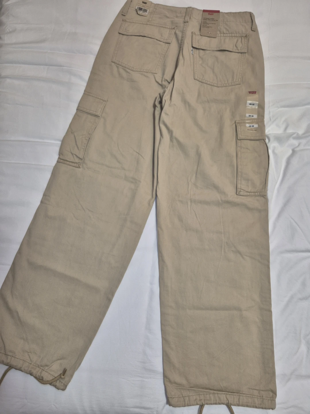 Levi's '94 Baggy Cargo Pants - Khaki - Size 28 - photo 2