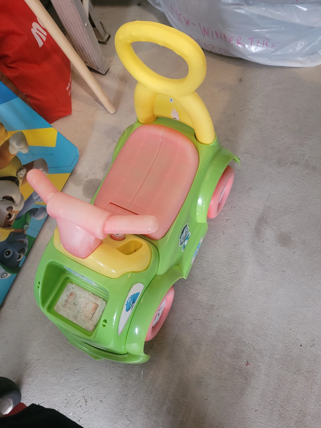 Ride-On Car for Toddlers CoCo Melon. Plays Sounds.