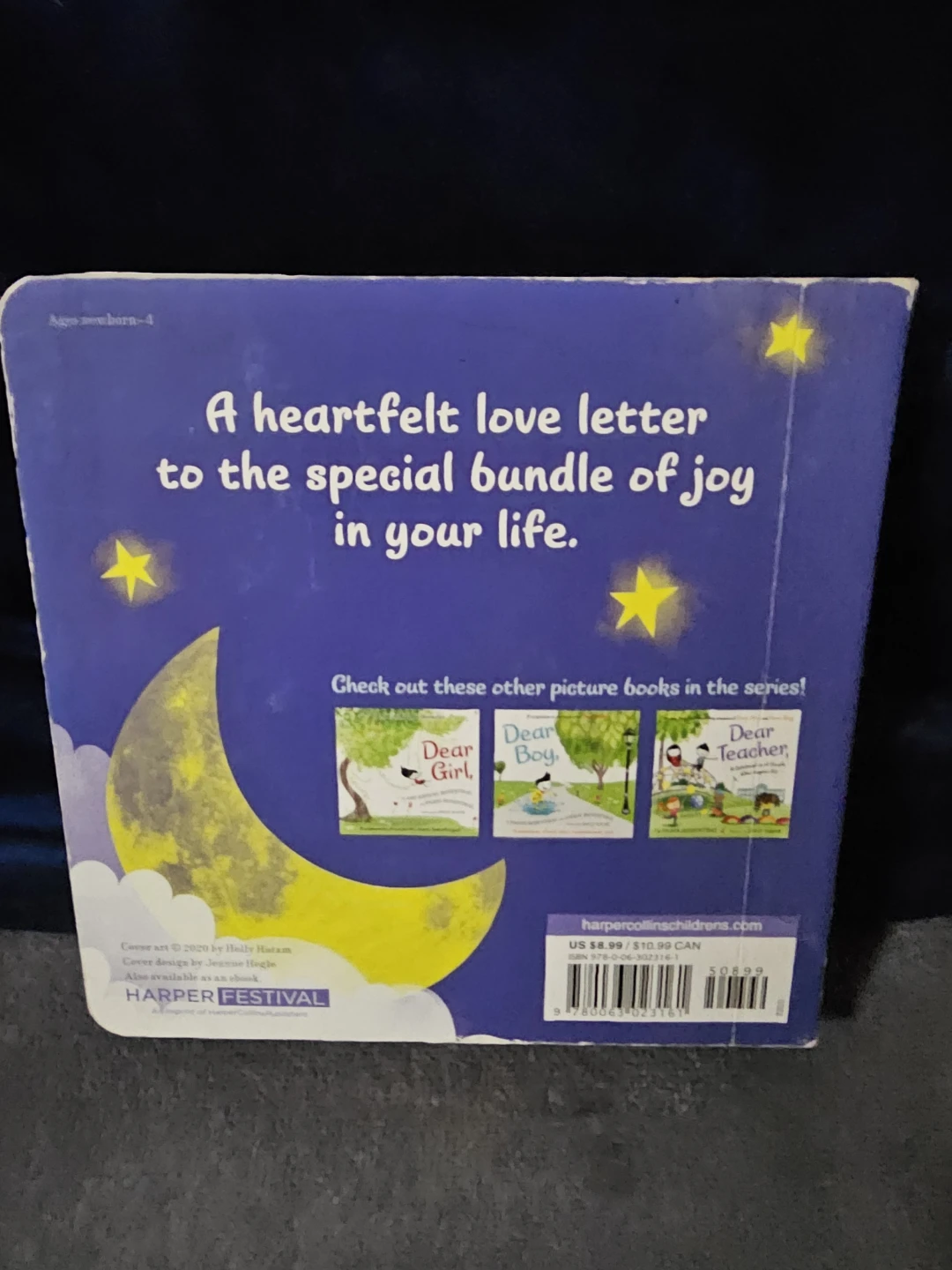 Dear Baby, A Love Letter to Little Ones Book - photo 2