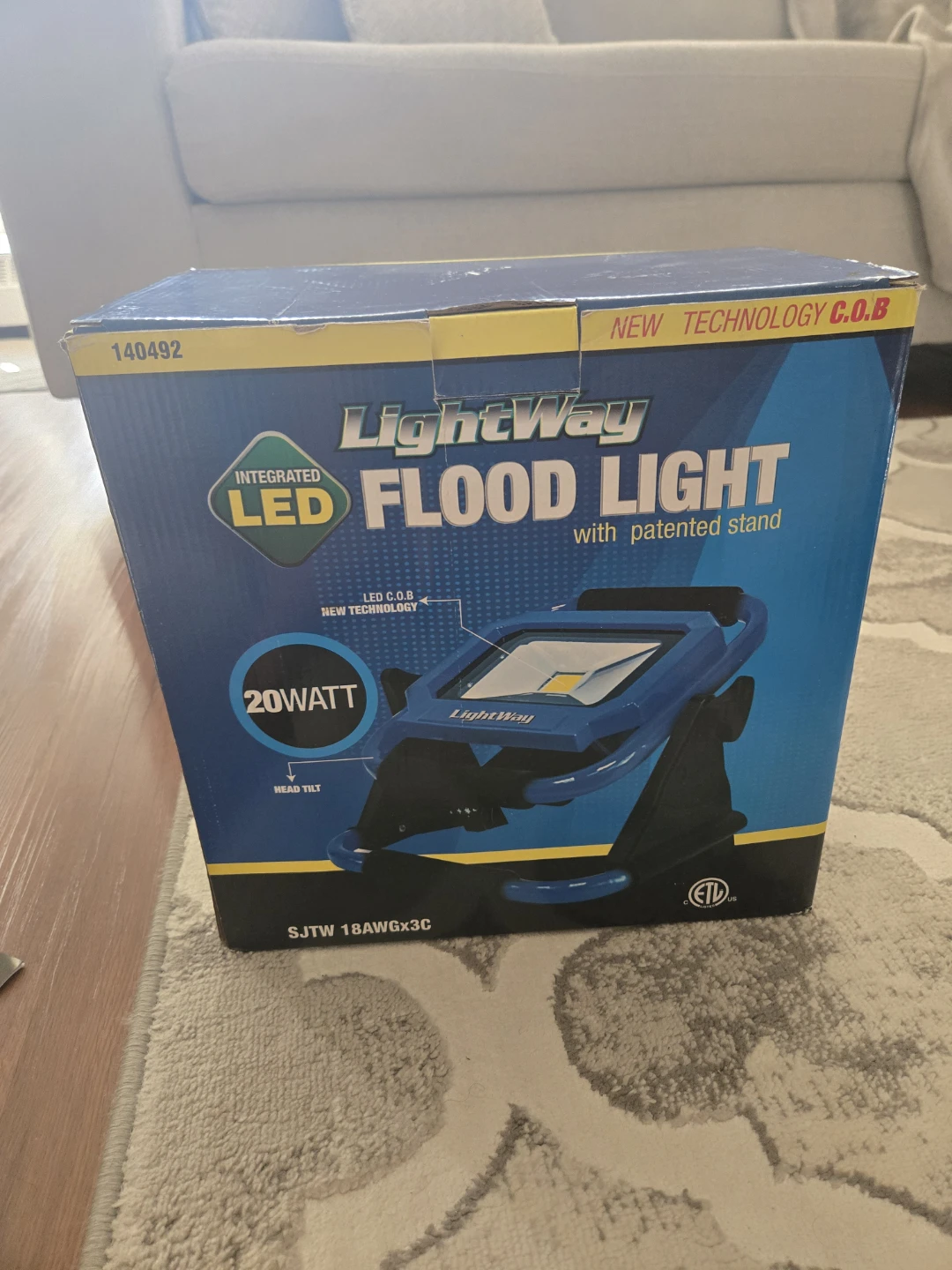 LightWay Integrated LED Flood Light 20W