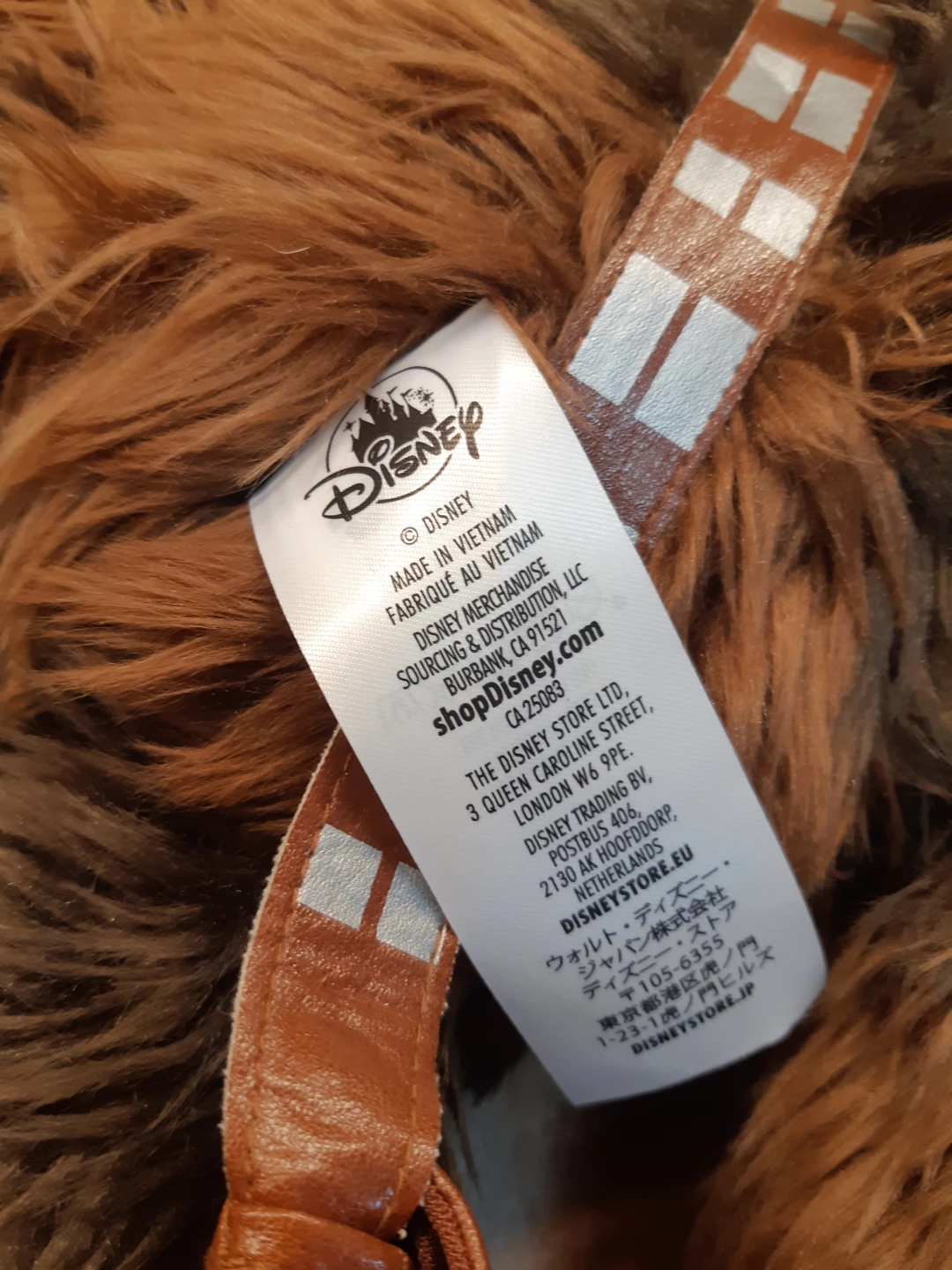 Disney Store Star Wars Chewbacca Plush - photo 2