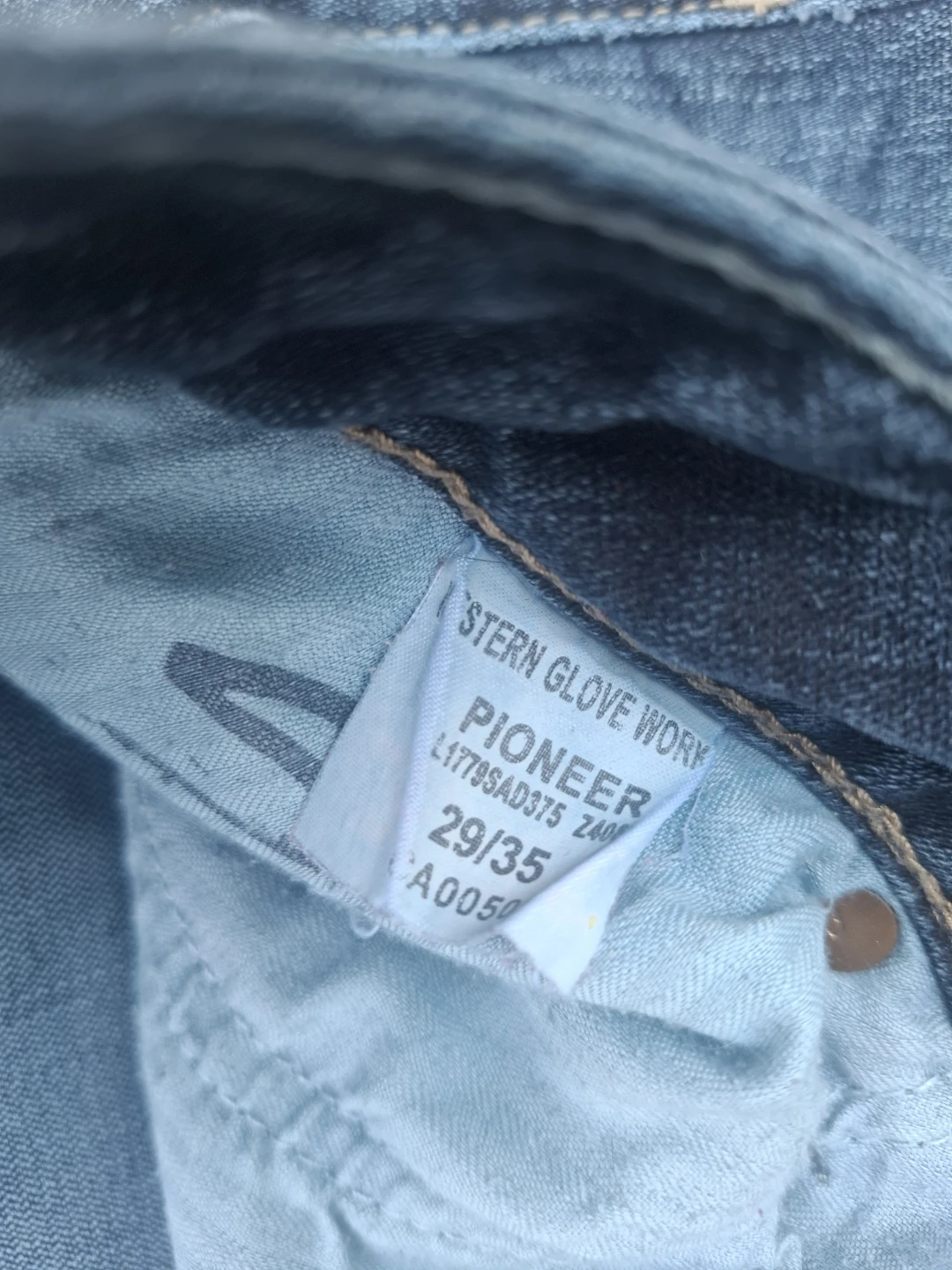 Silver Pioneer Jeans Darkwash y2k Lowrise - photo 4