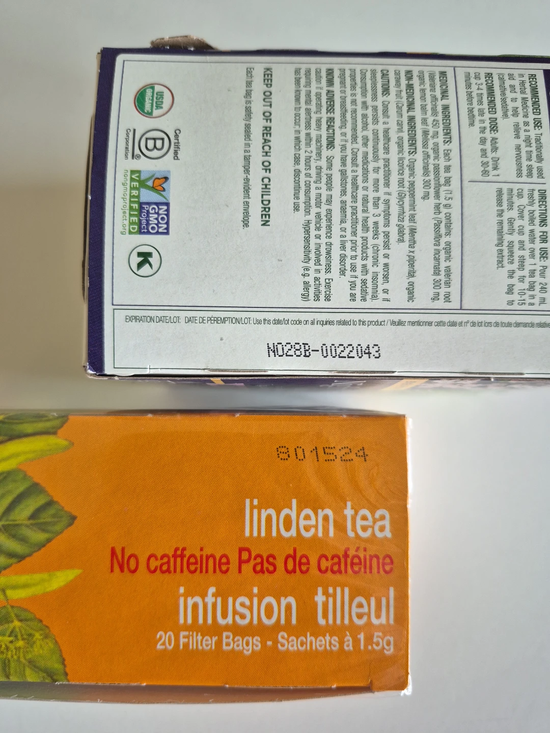 Tea: Pure Linden Flowers, Organic Lemon Balm & Valerian - photo 5