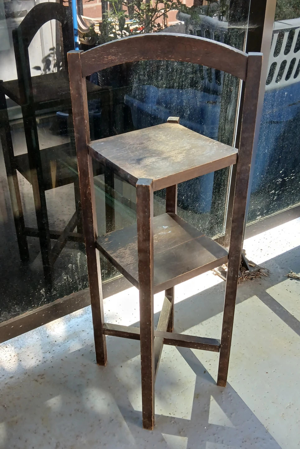 Wooden Tiered Plant Stand
