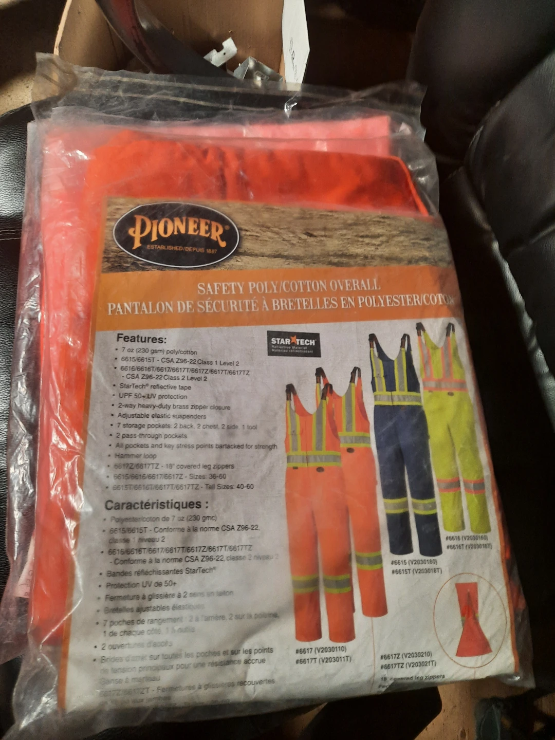 Pioneer Flame Resistant PU Stretch Hi-Viz Waterproof Rain Pant - photo 3