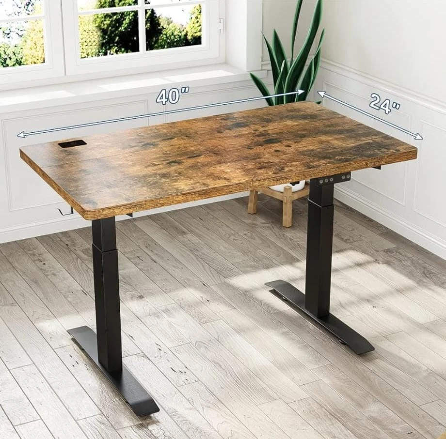 Adjustable Standing Desk - 40" x 24" - photo 2