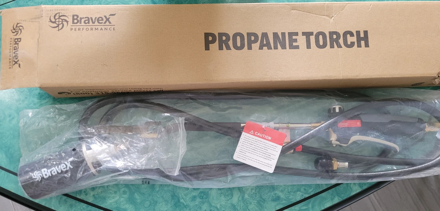 Bravex Performance Propane Torch with Piezo Ignition