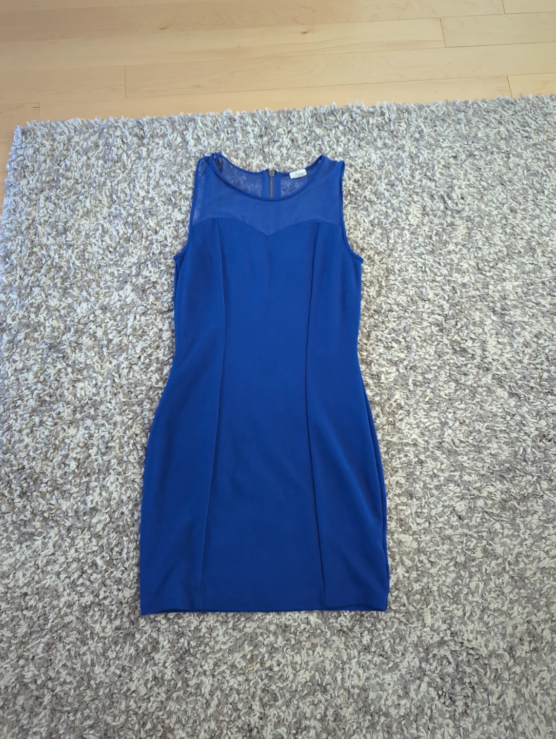 Blue Sheath Dress