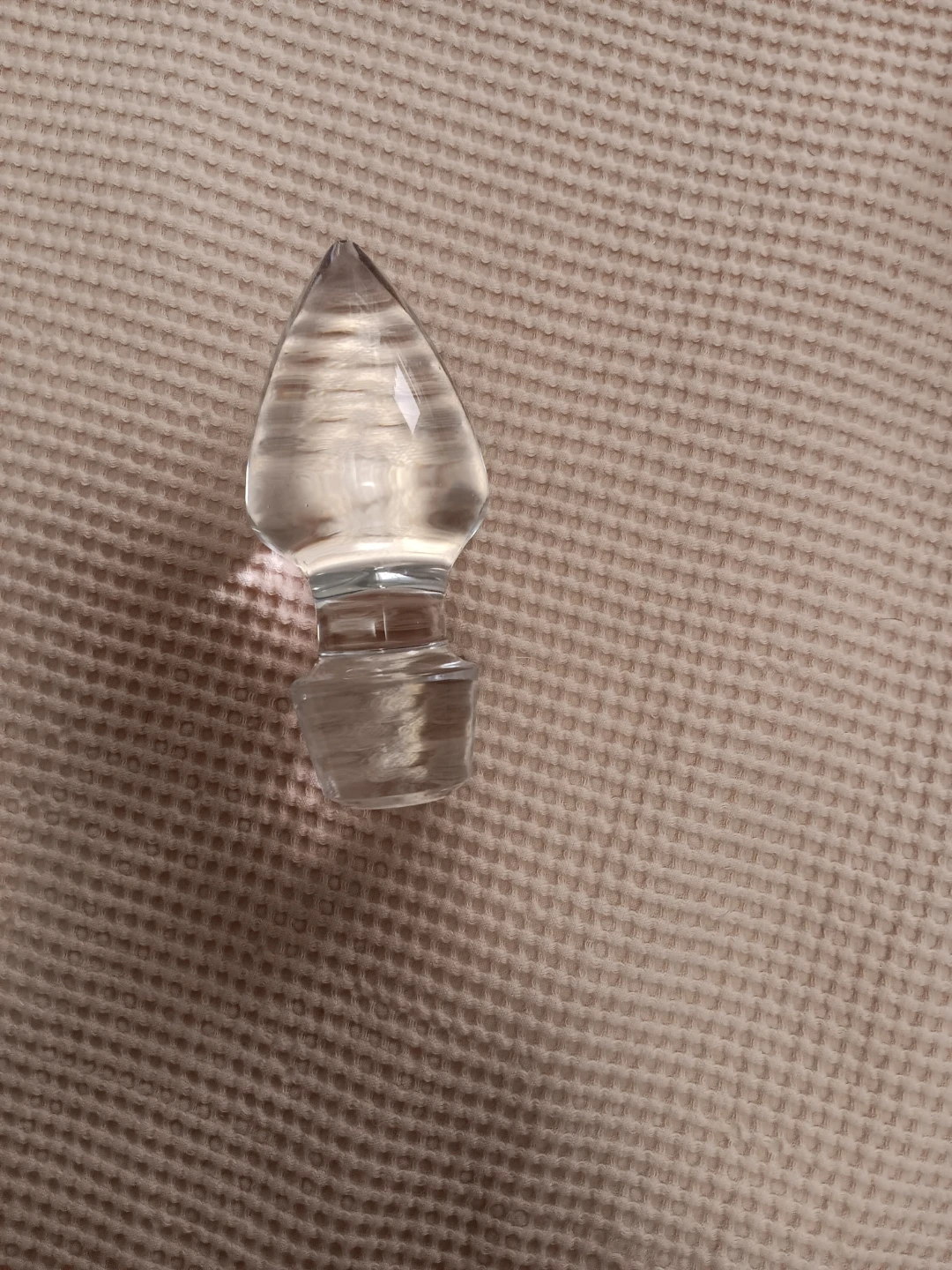 Clear Glass Decorative Stopper