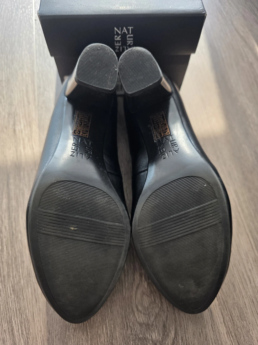 Naturalizer Naomi  Black Leather Heels 5M - photo 5