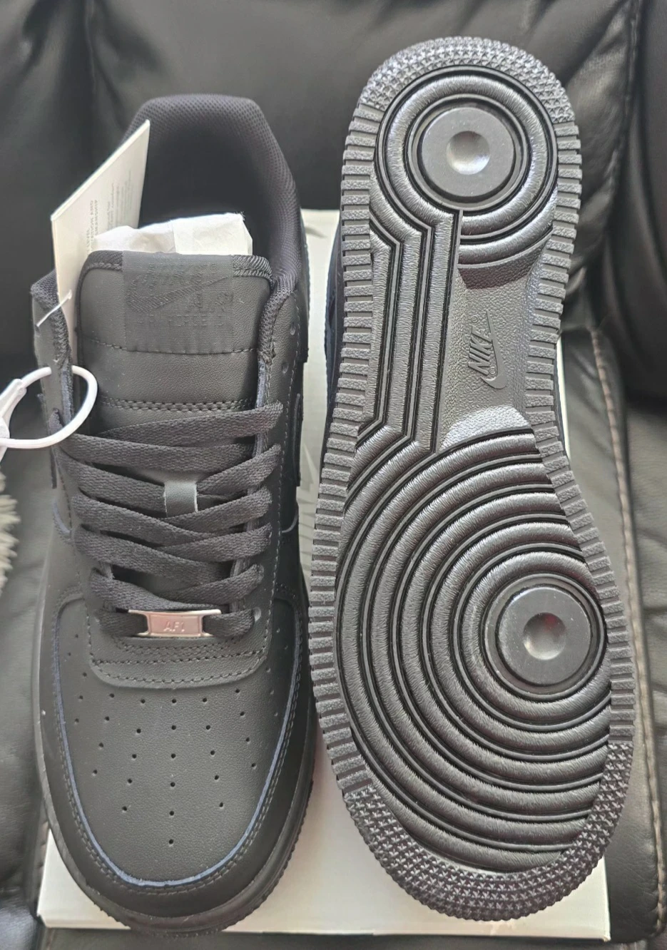Brand new Nike Air Force 1 Low Black Sneakers - photo 3