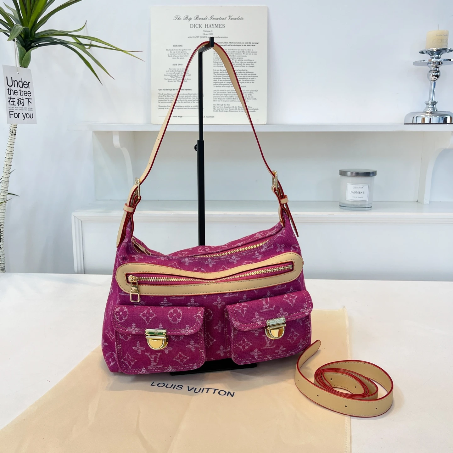 Louis Vuitton Pink Monogram Shoulder Bag