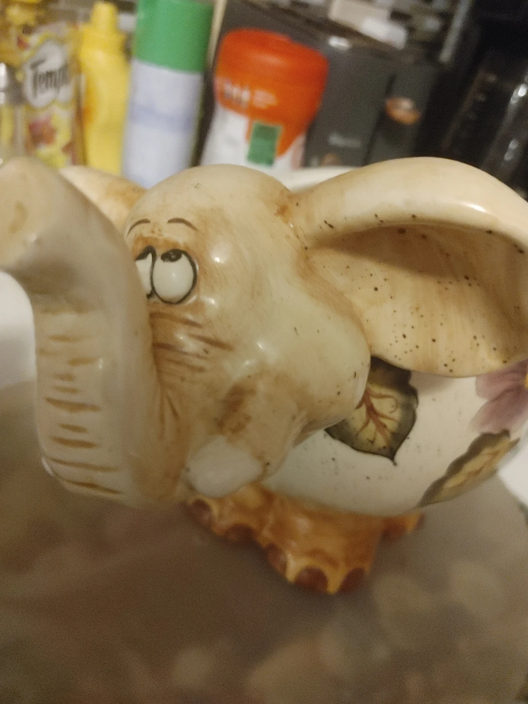 Ceramic Elephant Planter( bobble head) - photo 4