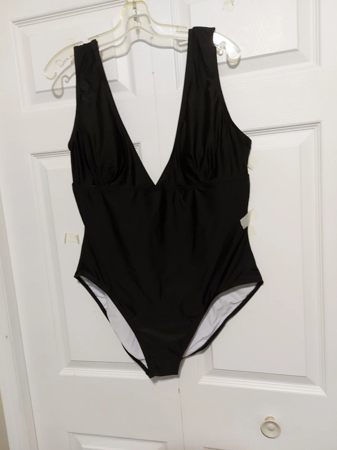 Women's Black One-Piece Swimsuit