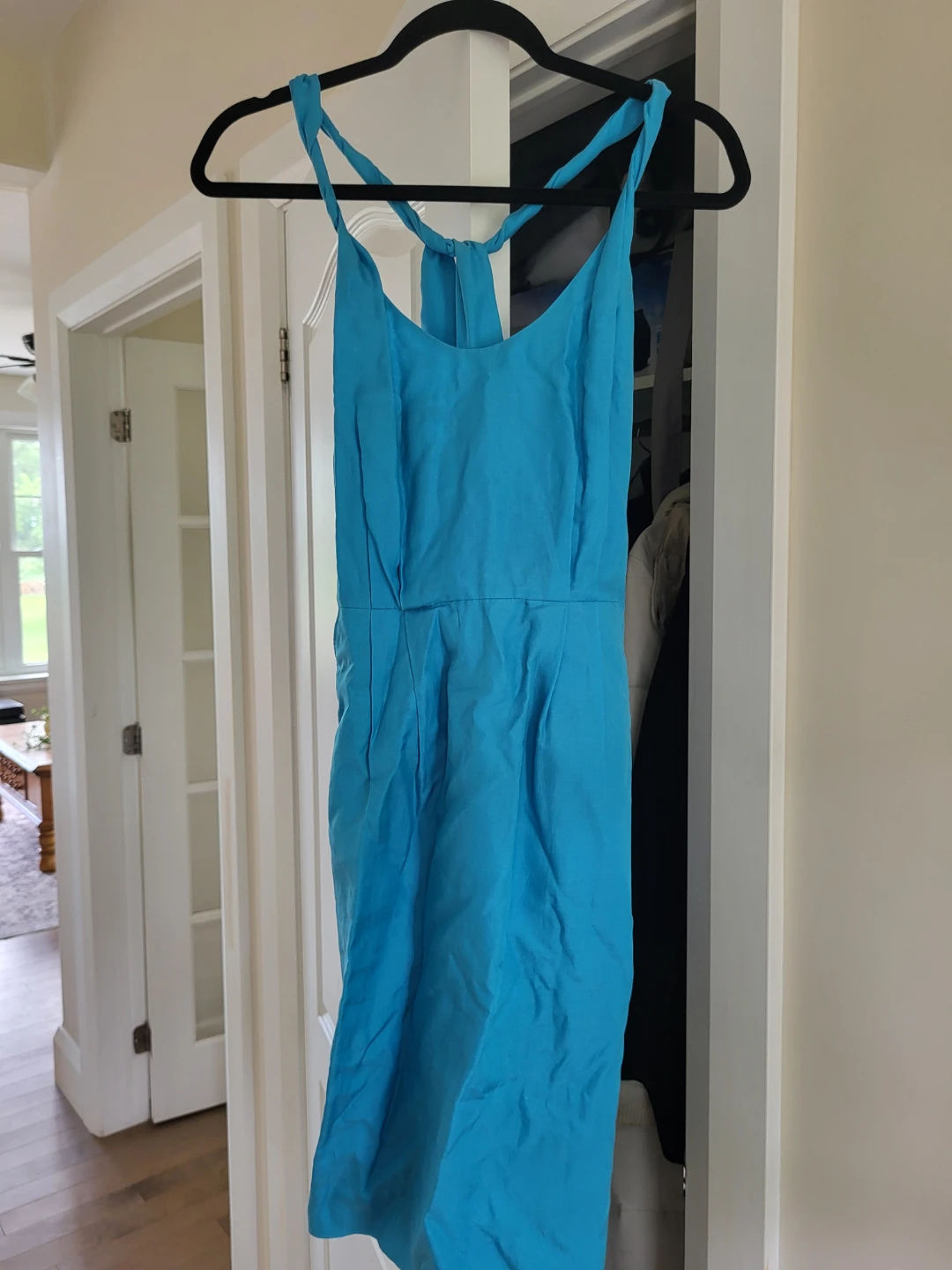 Banana Republic Blue Spaghetti Strap Dress Size 2