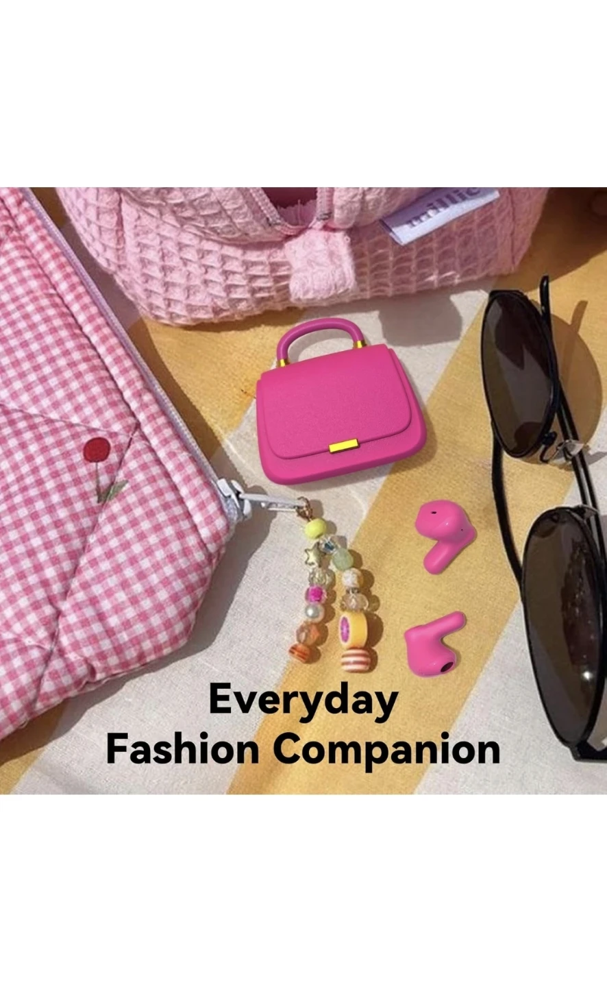 New Cute Pink Wireless Earbuds for Girls, ANCwear Bluetoot - photo 3