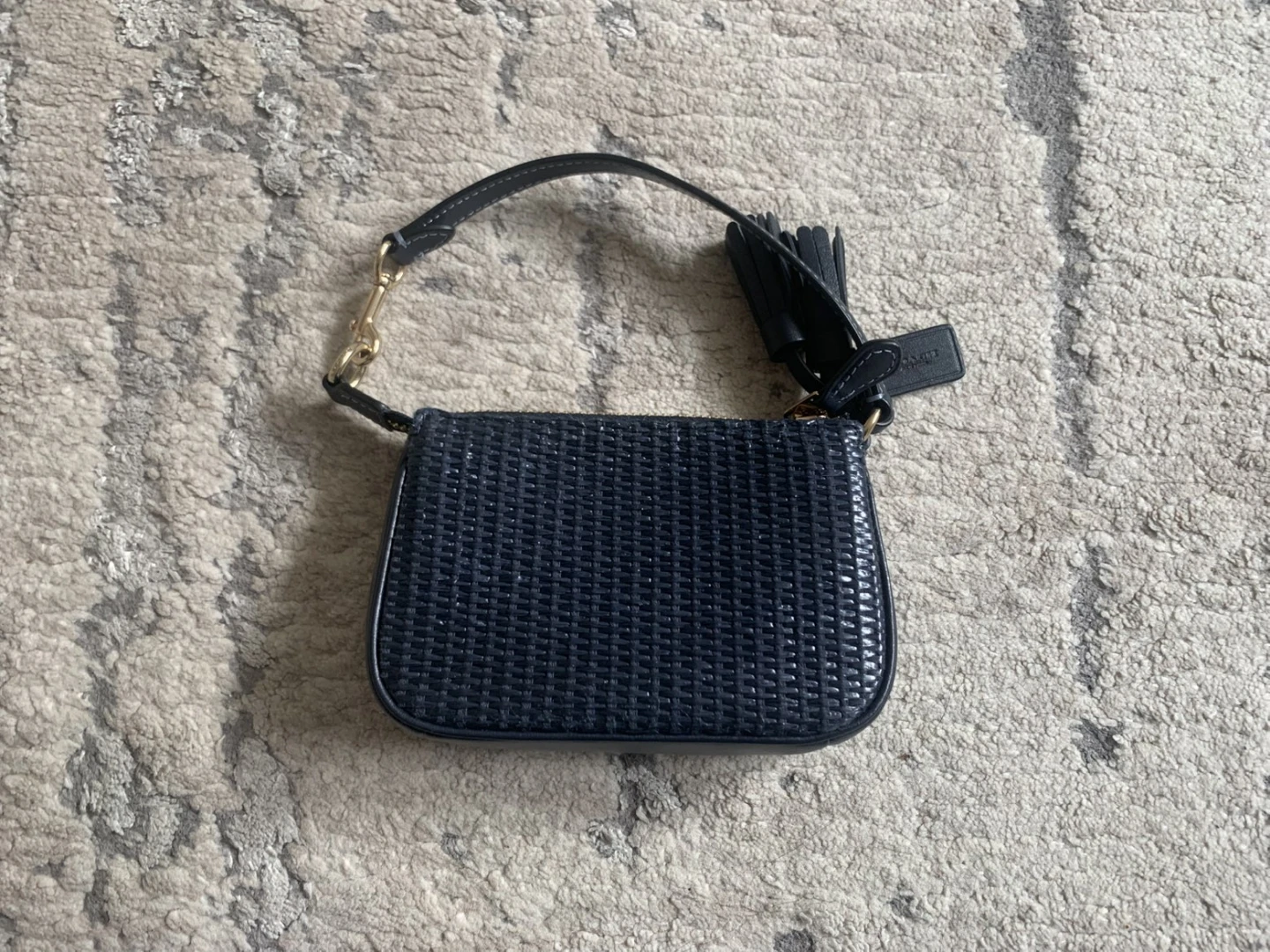 Coach Nolita 15 Wristlet Mini Bag in Navy - photo 2