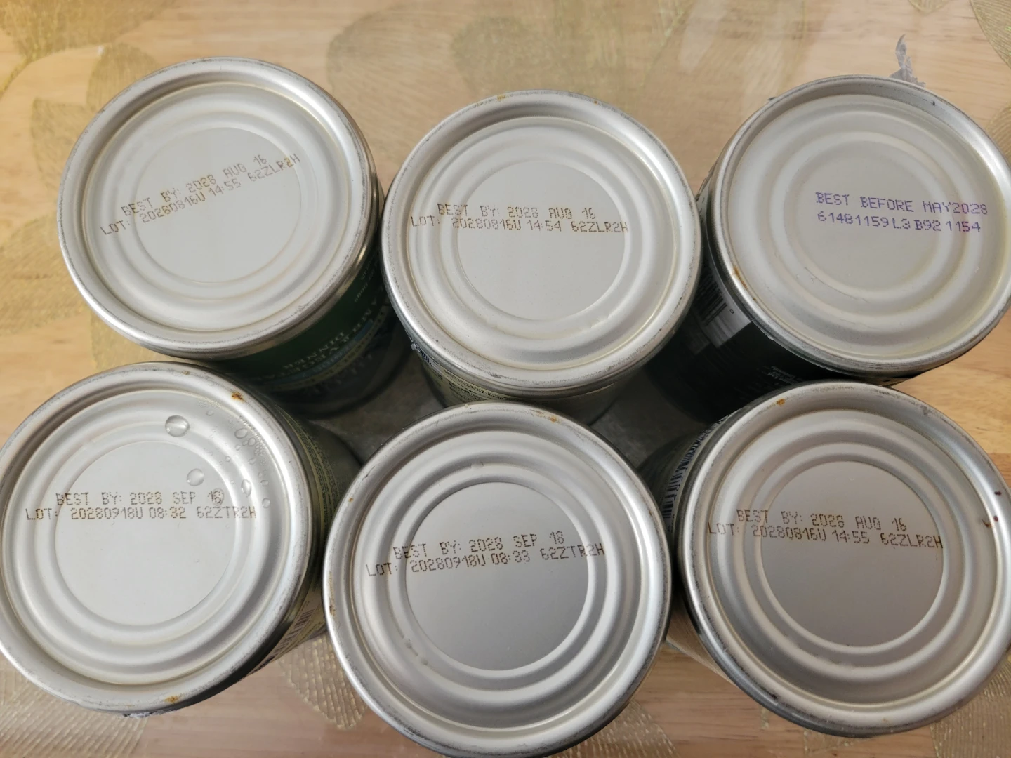 6 cans senior dog food, expired 2028 - photo 3