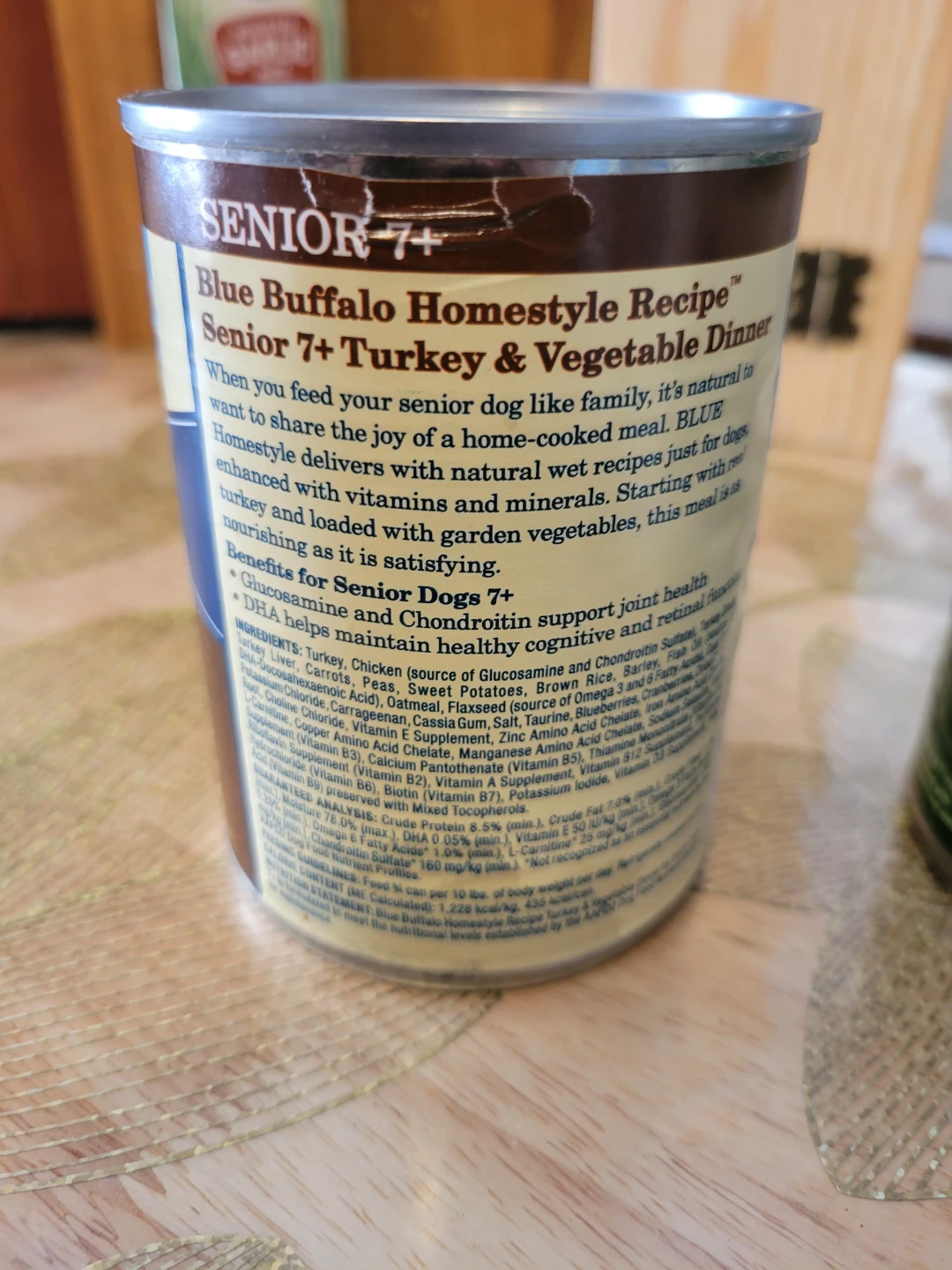 6 cans senior dog food, expired 2028 - photo 4
