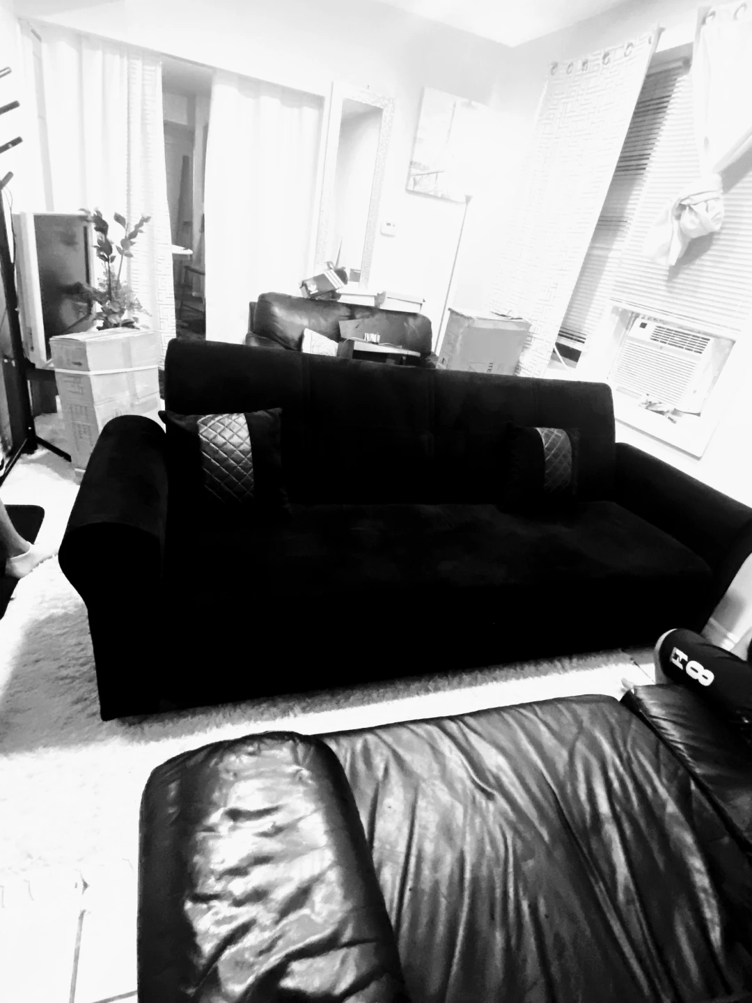 Black Sofa Bed