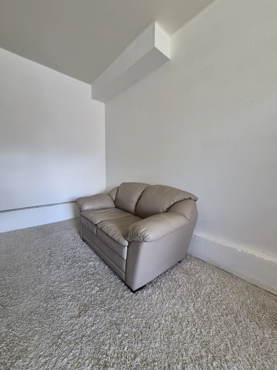 The Brick 2 Seater Loveseat Leather Sofa Couch - photo 3